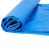 Bâches en polyéthylène tissé uni de haute qualité, écologiques, résistantes, imperméables et légères