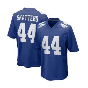 Camiseta de Fútbol Americano Unisex de Nueva York # Camiseta Deportiva Cam Skattebo de Manga Corta, Secado Rápido, Estampada, Cosida, Transpirable, 100% Poliéster - Product Image 2