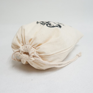 Bolsas de Algodón de Color Beige Natural con Impresión - Product Image 2