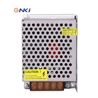 Unités d'alimentation AC-DC à tension constante, transformateur de commande LED à sortie unique, 24V 3A 75W SMPS pour l'éclairage LED industriel