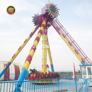 आकर्षक मनोरंजन पार्क खेल बिजली खेल लूना पार्क विशाल आउटडोर स्विंग 24 सीटों बड़ा पेंडुलम की सवारी - Product Image 5