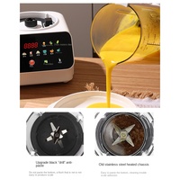Automatische multifunctionele sojamelkmachine, sapcentrifuge, blender, roestvrij staal, 5 snelheden, op batterijen, handmatig, huishoudelijk, buitengebruik