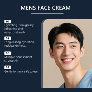 Venta caliente <span class=keywords><strong>Facial</strong></span> Aftershave Care Hidratante Refrescante No Grasoso y <span class=keywords><strong>Crema</strong></span> Hidratante Profunda para Ojos para Hombres - Product Image 3