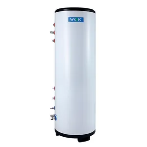 HVAC عازلة خزان المياه دون أنبوب لفائف ل R290 R32 مضخة حرارية تستخدم الهواء للمنزل التدفئة