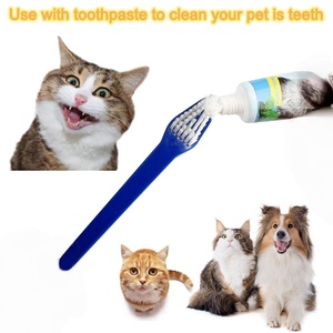 Brosse à dents double tête multicolore pour chiens et chats, vente en gros d'usine, pour l'hygiène dentaire des animaux de compagnie - Product Image 5