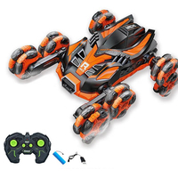 Voiture RC électrique de cascade 1:16 5 canaux 8 roues transformable et tout-terrain OEM/ODM, chargeur inclus, niveau d'expertise, utilisation intérieure-extérieure