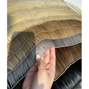 Extensiones de Cabello Humano con Trama de Pluma al por Mayor, 100% Cabello Humano Virgen, de 10 a 34 Pulgadas de Largo, Trama Ligera de 100g - Product Image 6