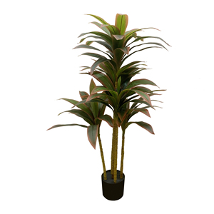 Plante artificielle en bois de fer brésilien en plastique pour la décoration intérieure, plantes décoratives, plantes artificielles - Product Image 4
