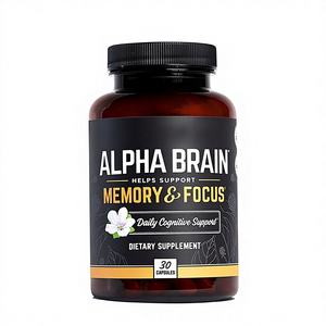 Cápsulas Alpha Brain para Exportación Internacional, Vitaminas Antioxidantes para Mejorar la Memoria y la Concentración, 30 Cápsulas - Product Image 1