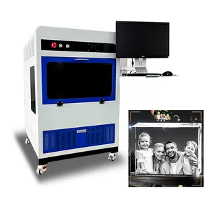 Metal Engraving Photo Engrave 3d Glass Printing Machine For Crystal