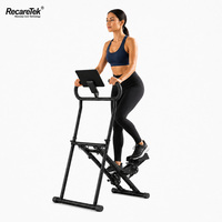 Máquina de step cardiovascular, equipo de ejercicio para el hogar, herramienta de entrenamiento cardiovascular para fitness de personas mayores