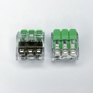 OJ-263-conector de plástico de <span class=keywords><strong>3</strong></span> pines, Conector de unión de <span class=keywords><strong>cables</strong></span>, Material PA/PC, 222 - Product Image 3