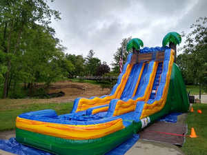 Xinyue gigante al aire libre inflable doble tobogán de agua <span class=keywords><strong>piscina</strong></span> <span class=keywords><strong>casa</strong></span> hinchable PVC/tela fácil instalación para niños adultos <span class=keywords><strong>Alquiler</strong></span> de fiestas - Product Image 4