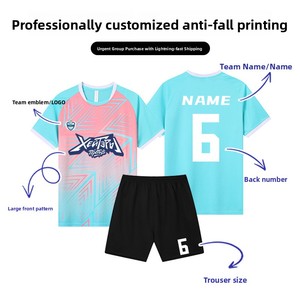 Ensemble <span class=keywords><strong>de</strong></span> maillots <span class=keywords><strong>de</strong></span> football Dry Fit pour adultes, rayures respirantes, vêtements <span class=keywords><strong>de</strong></span> football personnalisables avec nom et numéro, tenue pour équipe <span class=keywords><strong>junior</strong></span>, polyester/rayonne, <span class=keywords><strong>pas</strong></span> <span class=keywords><strong>cher</strong></span> - Product Image 3
