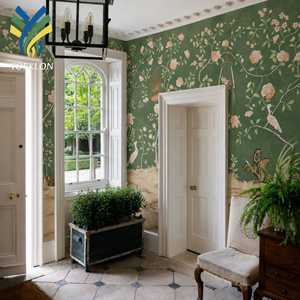 Custom Luxury Chinoiserie <strong>Waterproof</strong> Wall Mural <strong>Wallpaper</strong> Modern Design <strong>for</strong> Interior Home and Office Hotel Use - Product Image 1