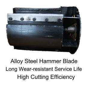 Broyeur de branches d'arbre à moteur diesel Branches de bois rondes Paille Arbres fruitiers Grand broyeur de bois - Product Image 2