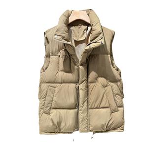 Chaleco Nuevo de Otoño e Invierno 2024, Chaleco de Algodón con Cuello Alto para Mujer, Prenda Exterior de Algodón Holgada y Moderna - Product Image 2