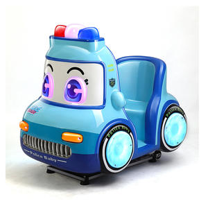 Macchina da gioco a dondolo per bambini Crazy Plane, a gettoni, per giocatore singolo, in ABS e fibra di vetro, per supermercati - Product Image 6