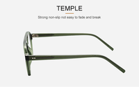 Montures de lunettes optiques doubles en acétate de qualité supérieure, hypoallergéniques, faites à la main, pour hommes et femmes, usage quotidien