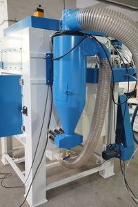 Safety Interlock Automatic Turntable <b>Sandblasting</b> Cabinet Metal Surface Cleaning Machine - Product Image 6