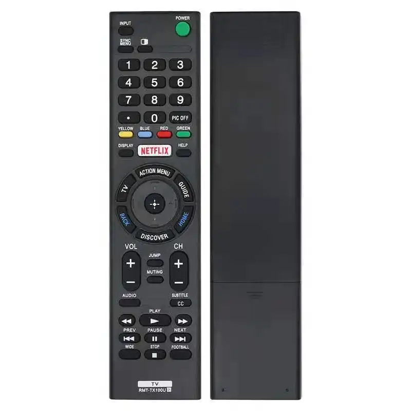 ABS thay thế truyền hình tiếng anh thích hợp cho Sony LCD TV điều khiển từ xa RMT-TX100U RMF-TX101E RMT-TX101P phổ