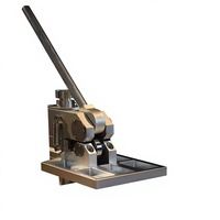 Mesin Pemotong Manual Tipe Ayun untuk Barang Kulit Kecil, Mesin Pemotong Blanking, Mesin Punch Press Die Cutting