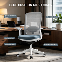 Le dernier mobilier de bureau moderne avec support lombaire et fonction pivotante convient à la fois au bureau et à la maison.