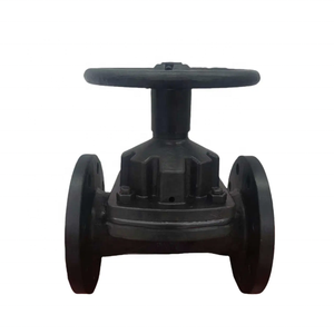 Diafragma de Acero Fundido Dúctil Personalizado OEM con Asiento de Goma FF, Utilizado en la Industria Química y de Aguas Residuales - Product Image 5