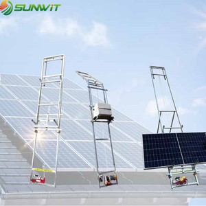Plateforme élévatrice 15m 20m pour panneaux solaires, échelles, béton, inclinée, grue de chantier, élévateur de toiture - Product Image 2