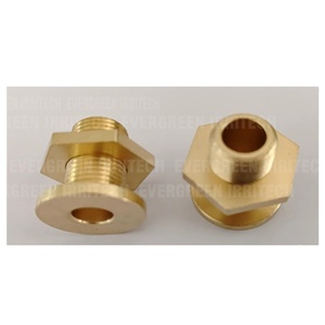 Đồng thau đuổi theo núm vú cho 3/8 "hoặc <span class=keywords><strong>1</strong></span>/2" Ống - Product Image 2