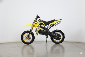 Moto tout-terrain 49cc pour enfants, moto à essence 2 temps, <span class=keywords><strong>mini</strong></span> moto de cross à 2 roues, 40-60 km/h - Product Image 2