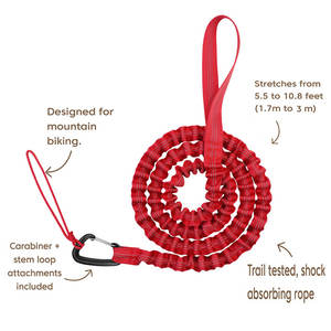 Câble de remorquage pour enfants, cordon élastique pour vélo d'<span class=keywords><strong>enfant</strong></span>, compatible avec tous les VTT, crochets pour usage intensif, voiture, urgence, tout-terrain - Product Image 5