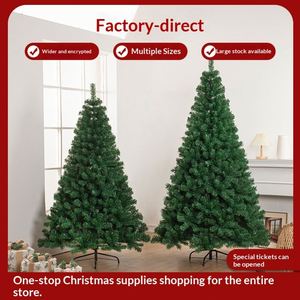 Arbre de Noël Artificiel en PVC Vert Haute Densité, Vente en Gros Usine, Simulation Réaliste, Décoration de Noël pour la Maison et les Fêtes - Product Image 2
