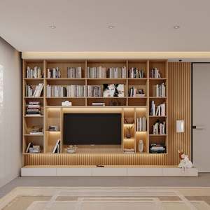 Trendy LED <b>TV</b> Cabinet Space-Saving Living Room Furniture for Bedroom or <b>Small</b> Apartment for Hotels - Product Image 3