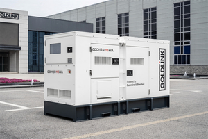 Générateurs diesel refroidis par eau de première classe Goldlink Power Online Wholesale 115KVA/92KW, <span class=keywords><strong>générateur</strong></span> d'énergie électrique - Product Image 3
