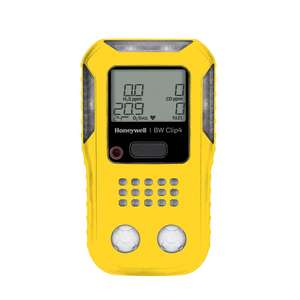 Honeywell เครื่องตรวจจับก๊าซแบบพกพา4คลิป BW สีเหลือง H2S สีดำ O2 - Product Image 1