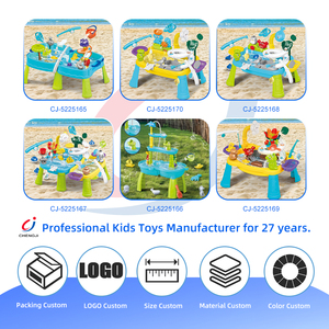 Table <span class=keywords><strong>d</strong></span>'activités créative Chengji <span class=keywords><strong>pour</strong></span> enfants : douche de pluie, <span class=keywords><strong>bassin</strong></span> à <span class=keywords><strong>eau</strong></span>, jeu interactif sable et <span class=keywords><strong>eau</strong></span>, <span class=keywords><strong>pour</strong></span> plusieurs enfants - Product Image 4