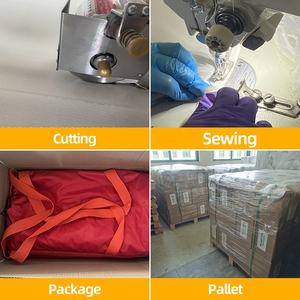 שמיכת כיבוי אש לרכב מצופה סיליקון גדולה במיוחד בנשיאה קלה עבור רכבים עם תיק גב - Product Image 3