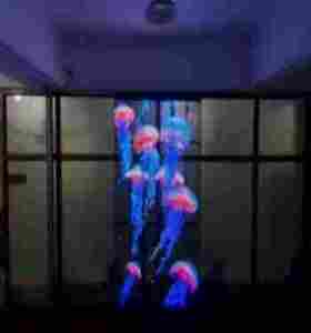 Pantalla LED Transparente para Interiores con Tamaño Personalizado para Montaje en Pared de Ventana de Vidrio para Publicidad - Product Image 5