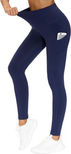 Pantalons de yoga taille haute pour les passionnés de course à pied, avec compression et séchage rapide pour une performance athlétique et un confort de course améliorés - Product Image 2