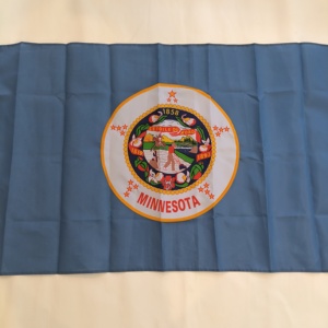 Hot Sale Minnesota Embroidered 3X5FT Pennant Durable 210D Oxford Cloth U.S. 50 State <b>Flags</b> Strong Resistant 3X5FT <b>Flag</b> - Product Image 5