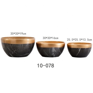 Commercio all'ingrosso Indoor Marmo Succulente Planter Vasi di Fiori <span class=keywords><strong>con</strong></span> Rotonda di Cemento <span class=keywords><strong>Vaso</strong></span> per <span class=keywords><strong>Piante</strong></span> di Cactus - Product Image 2