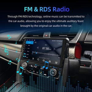 วิทยุติดรถยนต์ไร้สาย Rhythm รองรับ Carplay และ Android Auto สำหรับรถยนต์ฮอนด้า ซีวิค ปี 2016-2020 หน้าจอ 9 นิ้ว - Product Image 5