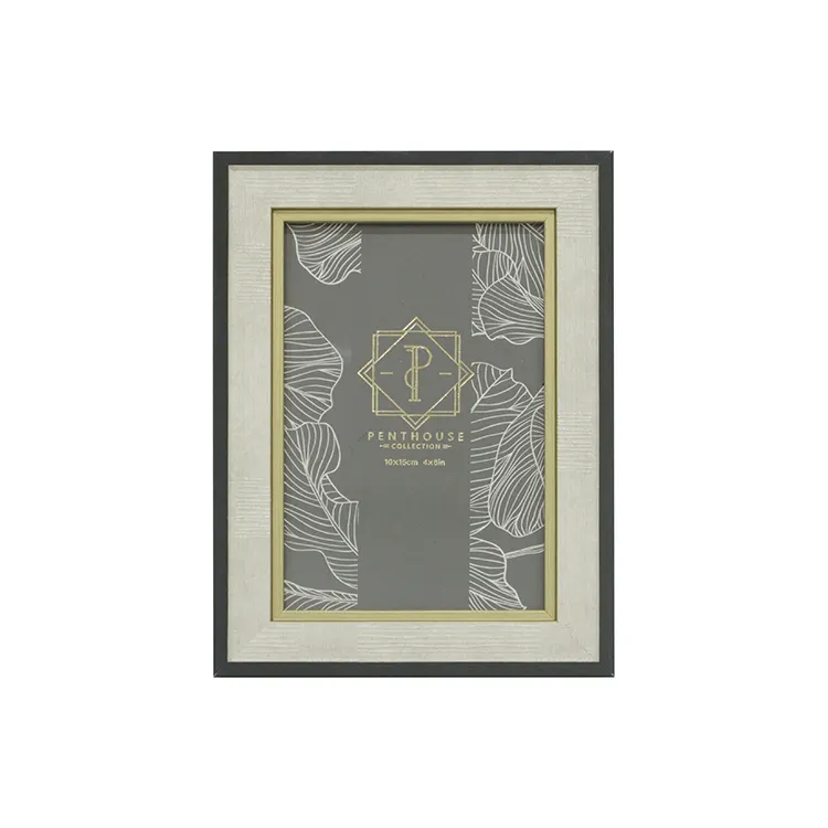 Groene Ateler Leuk Item Folie Gezicht Papier Twee Kleuren Frame Plastic Foto Frames Aangepaste Grootte