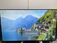 Téléviseur intelligent sans cadre ultra-fin de 75 pouces, écran de mise en miroir, commande vocale, salon, grand écran