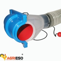 Connecteur de ligne d'alimentation principale pour volailles, type T, pour l'élevage automatique de poulets de chair, pondeuses et reproducteurs