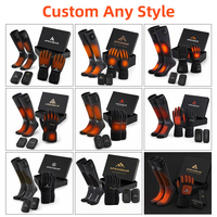 Kaos Kaki dan Sarung Tangan Berpemanas dengan Perlindungan Terhadap Panas Berlebih, Hadiah Natal Khusus, Wol Merino 15-24μm, Tahan Lama dan Ringan untuk Musim Dingin