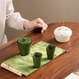 Boat Festival Wenchuang <b>Tea</b> <b>Set</b> Gift Box Portable <b>Set</b> <b>Tea</b> <b>Set</b> Accessories Gifts Business Accompanying Gift Plus logo - Product Image 3