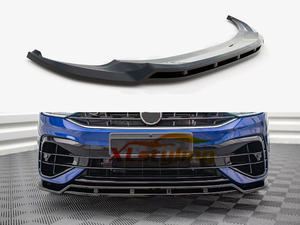 Xlstyling Kit Aero noir brillant pour VW <span class=keywords><strong>Tiguan</strong></span> MK2 R-line 15-19 jupe latérale lèvre avant diffuseur arrière Protection automatique de la carrosserie - Product Image 5