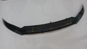 Déflecteur d'insectes de capot avant noir W907 Déflecteur de vent avec lumière pour <span class=keywords><strong>Mercedes</strong></span> <span class=keywords><strong>Sprinter</strong></span> W907 2018 2020 202 - Product Image 2